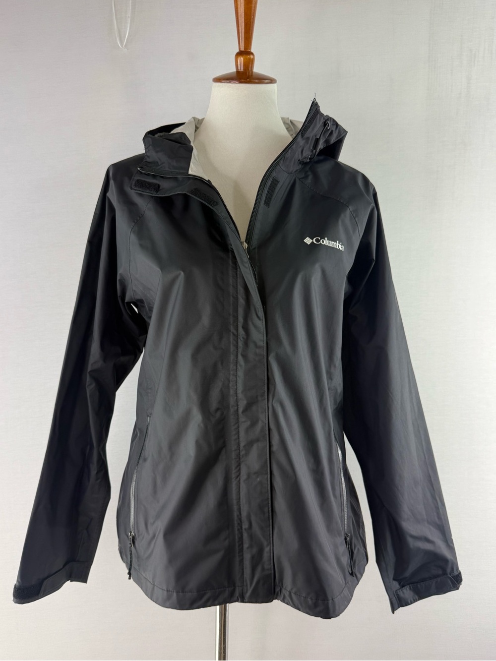 Columbia Midnight Blue Hooded Waterproof Shell Jacket - Picture 4 of 16